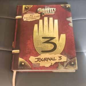 Disney Gravity Falls Red and Gold Journal